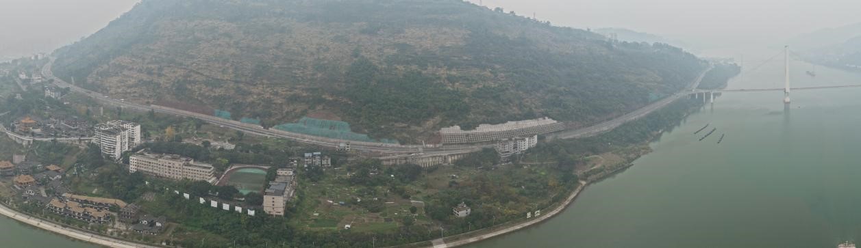 涪陵区G351石板沟长江大桥至黄旗段改建工程（一标段）建成通车