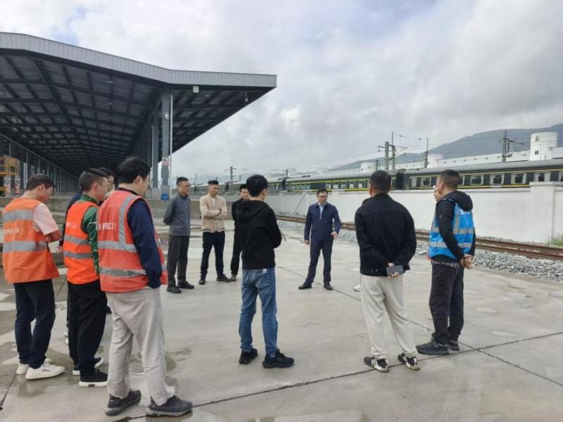 白涛铁路专用线 开展“五一”节前安全生产检查
